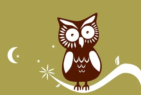 Owl Stock Illustration