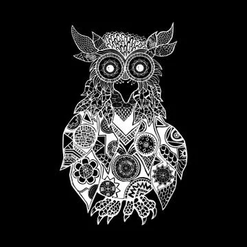Owl Stock Illustration