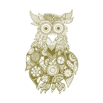 Owl Stock Illustration