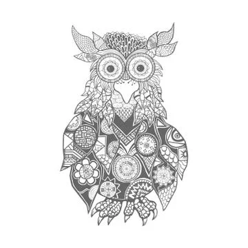 Owl Stock Illustration
