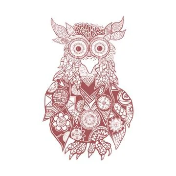 Owl Stock Illustration