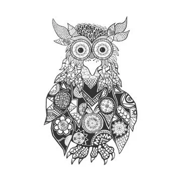 Owl Stock Illustration