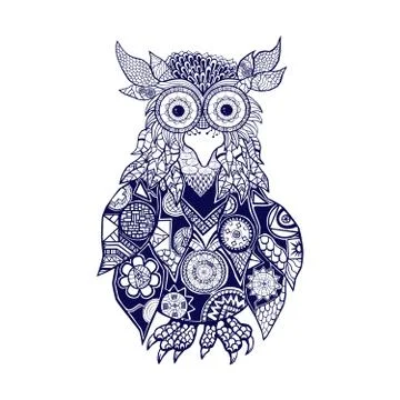 Owl Stock Illustration