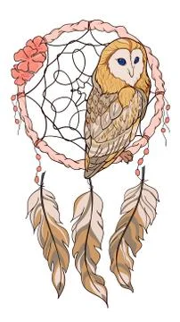 Owl Stock Illustration