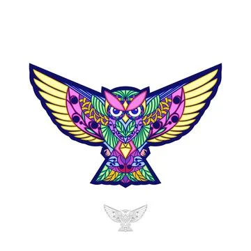 Owl Stock Illustration