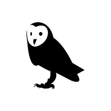 Owl logo Stock Illustration
