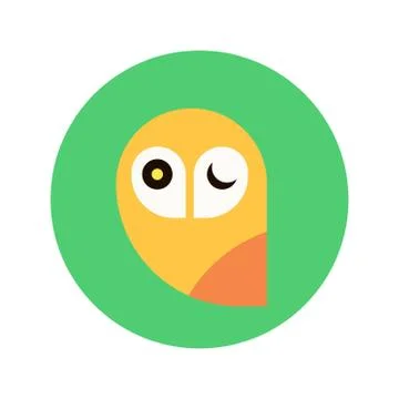 Owl Logo Template Design Vector, Emblem, Design Concept, Stock Illustration