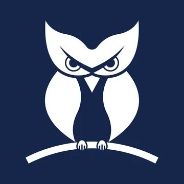 Owl logo template vector icon design Stock Illustration