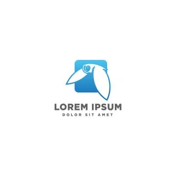 Owl logo template vector illustration icon element isolated Stock Illustration