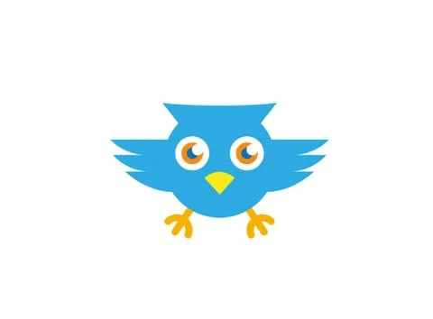 Owl logo Vector Stockillustratie
