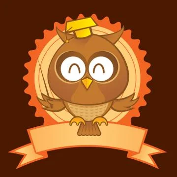Owl Mascot Stock Illustration