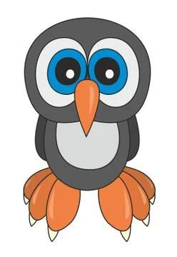 Owlet Stock Illustration