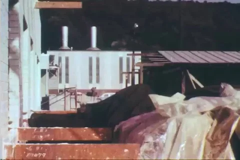 Owner of an apple processing plant explains why they chose to be in North Stock Footage 92634814