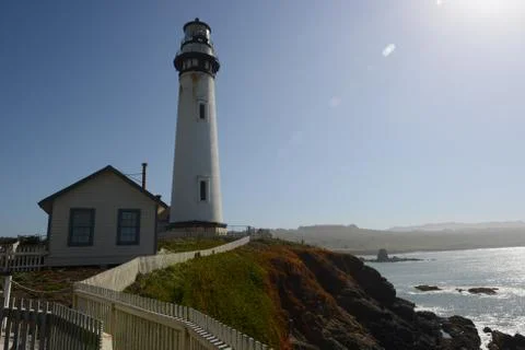 The owner of the lighthouse Stock Photos