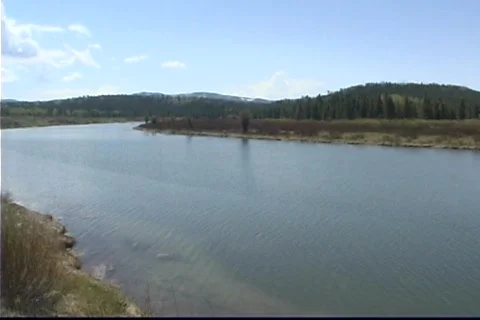 OxBowBend Stock Footage 538014