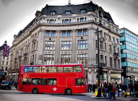 Oxford circus view Foto stock