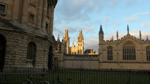 Oxford Radcliffe Square Timelapse Stock Footage 63809948