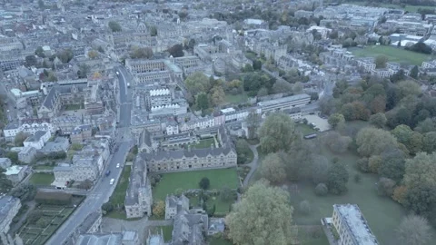 Oxford School England Stock Footage 289835657
