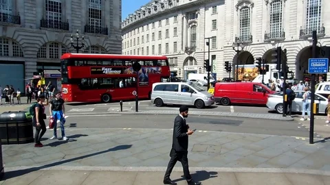 Oxford Street Stock Footage 112662864