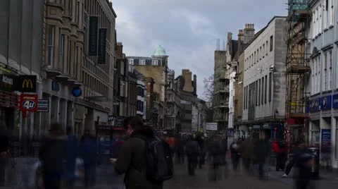 Oxford Timelapse Stock Footage 20440982