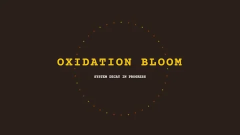 Oxidative process animation: Abstract visualization of natural decay and vi.. Stock Footage 337655829