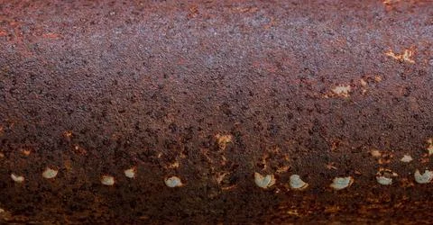 Oxidized iron conduit background Stock Photos