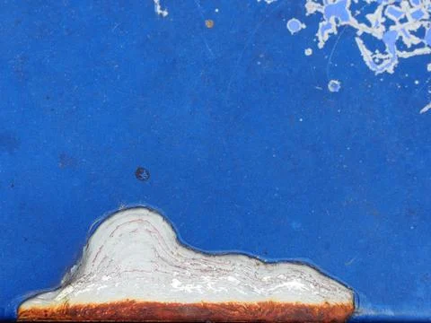 Oxidized metal surface, Closeup to rust on iron surface. Foto stock