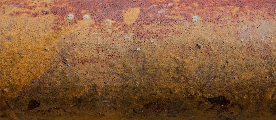 Oxidized rust background profile Stock Photos