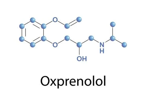 Oxprenolol Stock Illustration