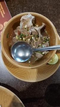 Oxtail soup Stock Photos