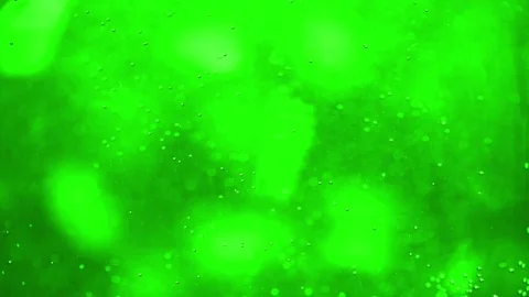 Oxygen bubbles  floating  in water Video stock 79732864