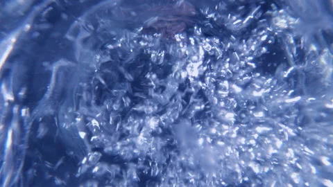 Oxygen bubbles under water Stock Footage 150223302