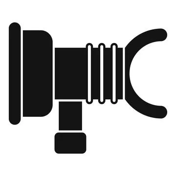 Oxygen dive tool icon simple vector. Scuba adventure Stock Illustration