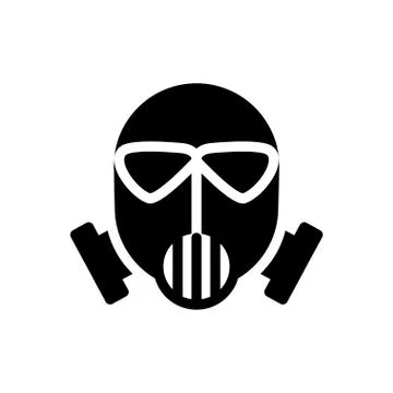 Oxygen glyph flat icon Stock Illustration