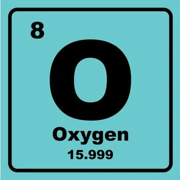 Oxygen icon Stock Illustration