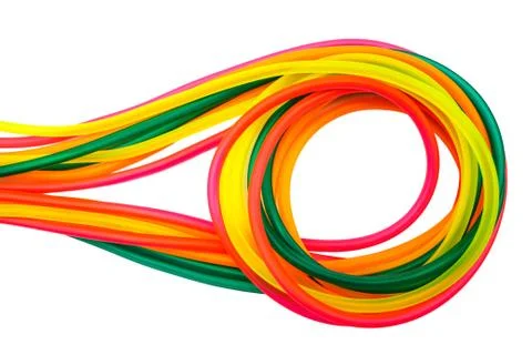 Oxygen line of multi-colored Stock Photos