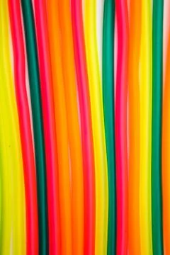 Oxygen line of multi-colored Stock Photos