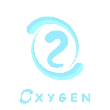 Oxygen logo Stock Illustration