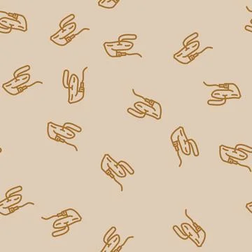 Oxygen mask ambulance line vector seamless pattern Stock Illustration