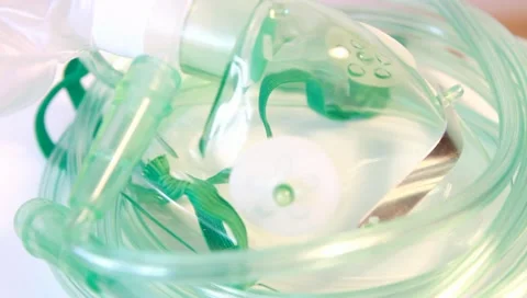 Oxygen mask Stock-Footage 21262636