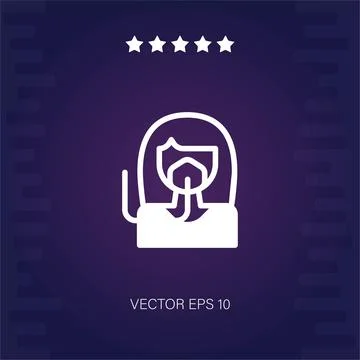 Oxygen mask  icon Stock Illustration