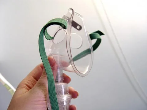 Oxygen mask Stock Photos