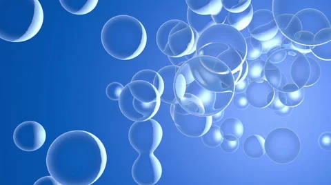 Oxygen Molecule Animation Stock Footage 66690773