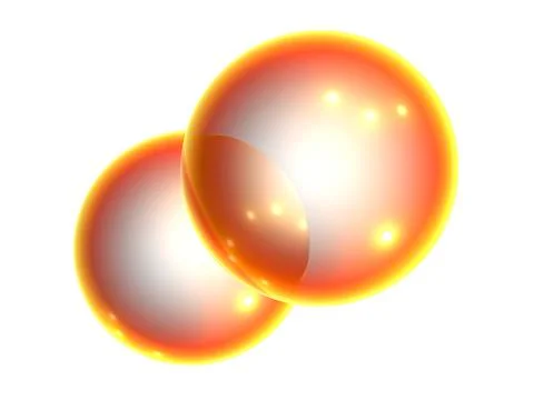 Oxygen molecule Stock Illustration