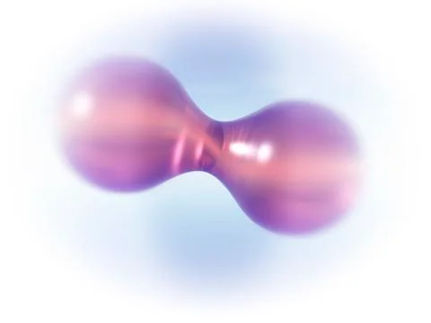 Oxygen molecule Stock Illustration