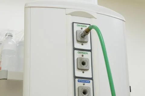 Oxygen outlet Stock Photos