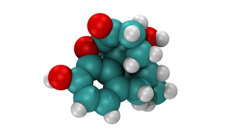Oxymorphone, narcotic analgesic Stock-Footage 64803554