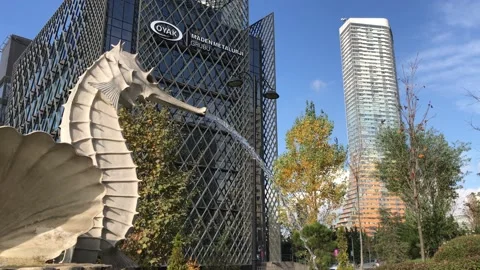 OYAK group building Stock Footage 144629004