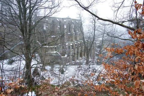 Oybin castle Germany Stock Photos