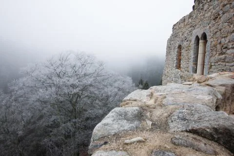 Oybin castle Germany Stock Photos